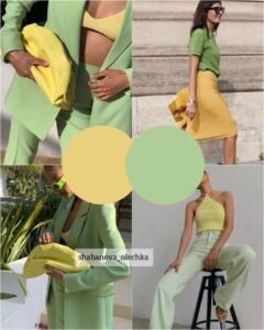 kombinasi warna hijau