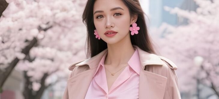 perpaduan warna pink