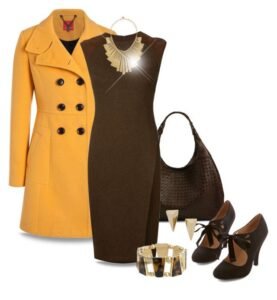 perpaduan warna coklat